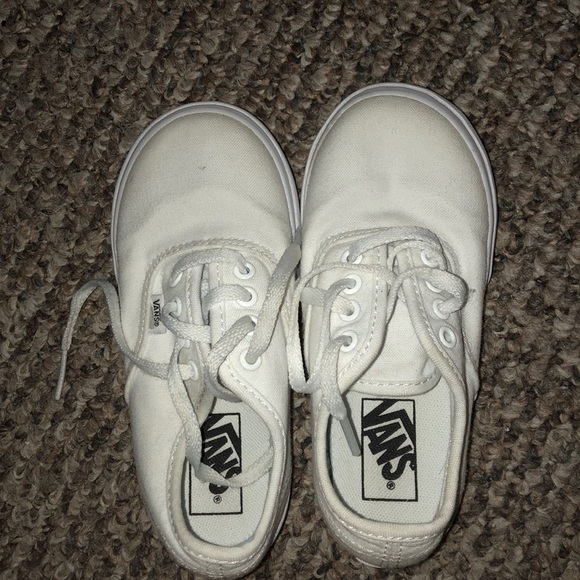 girls vans size 9